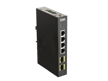 Промышленный коммутатор D-Link DIS-100G-6S