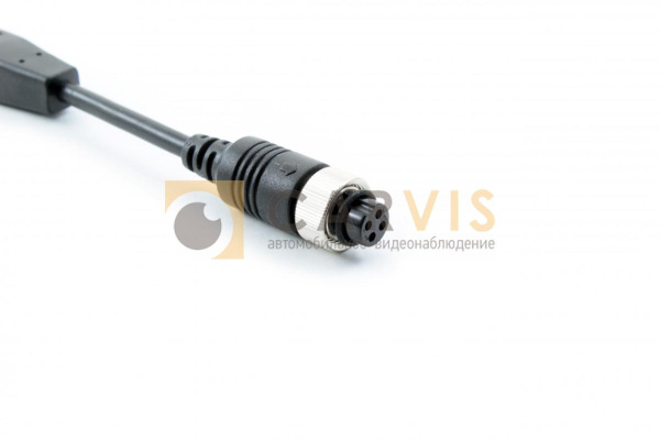 Кабель 4-pin (мама) — 1 bnc + 2 rca + 1 power, 0,2 метра купить в Минске по низкой цене