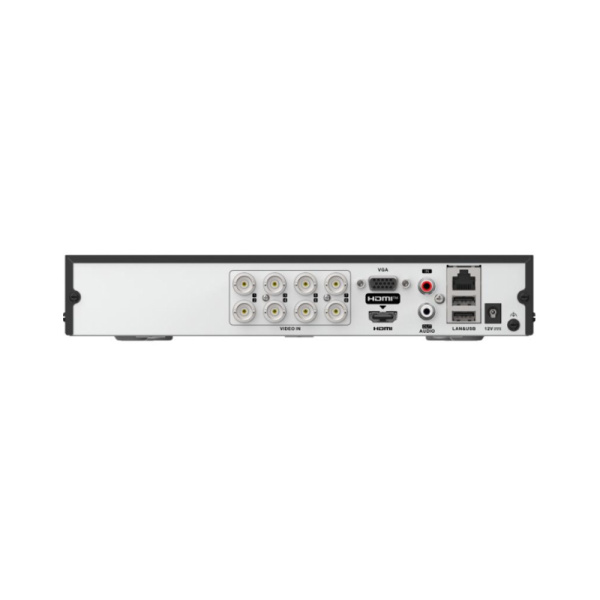 8-канальный видеорегистратор 1U H.265 DVR HiLook DVR-208G-M1/T