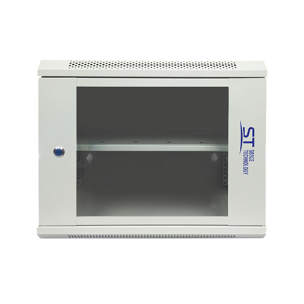 Телекоммуникационный шкаф ST-NC9U01 (серый) с полкой