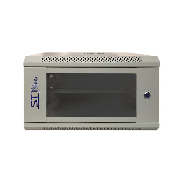 Телекоммуникационный шкаф ST-NC6U01 (серый) с полкой