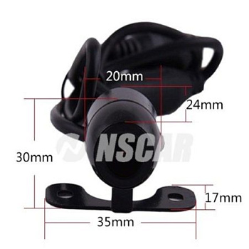 Автомобильная видеокамера NSCAR FD317 ver.09