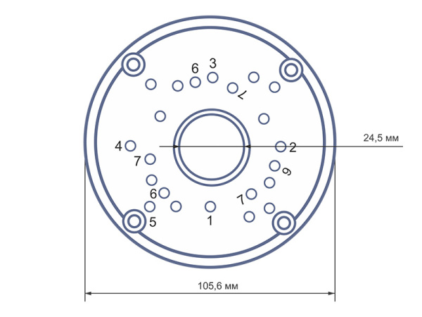 Монтажная коробка для видеокамеры Optimus JB-05 купить в Минске по низкой цене
