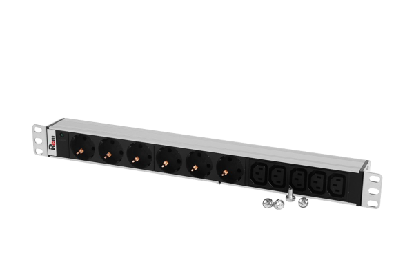 Блок розеток Rem-10 без шнура с инд. R-10-6S-5C13-I-440-Z