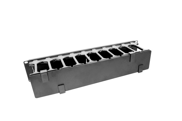 Органайзер кабельный горизонтальный ГКО-П-2-9005