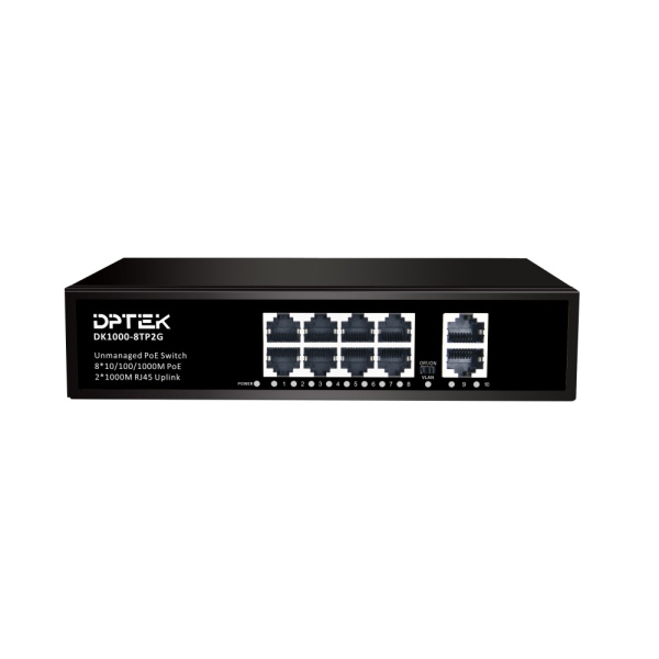 Коммутатор DPTEK DK1000-8TP2G