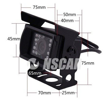 Автомобильная видеокамера NSCAR FD317 ver.10