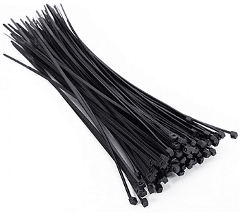 Стяжки Optimus 2,5x150мм белые/черные (100шт)