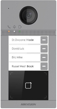 Вызывная панель DS-KV8413-WME1(B)
