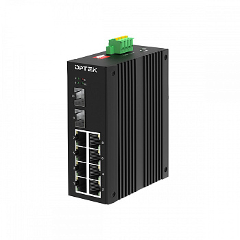 Коммутатор промышленный DPTEK DK3100I-8F2S