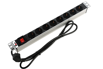 Блок розеток Rem-16 с выкл. R-16-8S-V-440-1.8