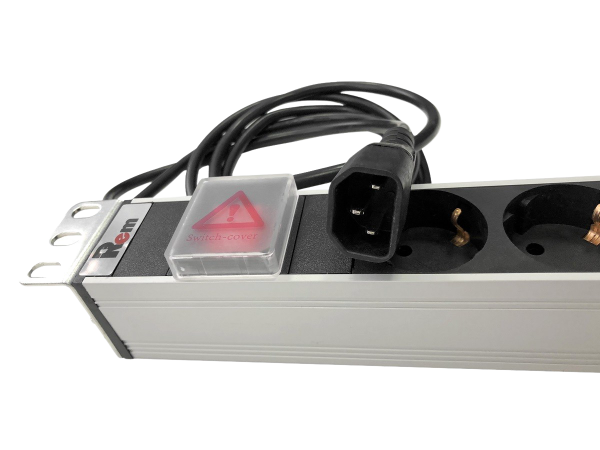 Блок розеток Rem-10 с выкл. R-10-4S-6C13-V-440-1.8 купить в Минске по низкой цене