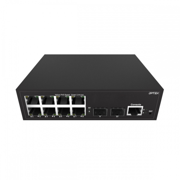Коммутатор DPTEK DK2110M-8TP2S